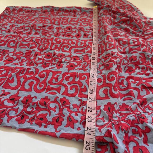 Phil Edwards by Reyn Spooner Hawaiian Shirt Mens Large Tribal Floral EUC - Picture 8 of 10